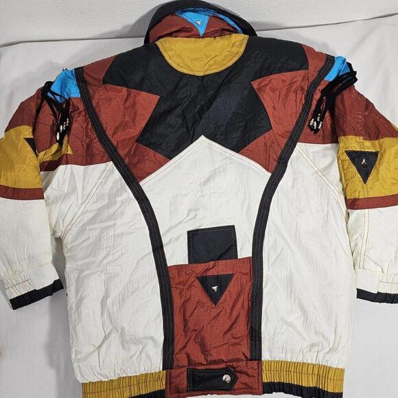 Vintage Otello Pelle Mens Size Small Ski Snowboard Jacket - Picture 12 of 15